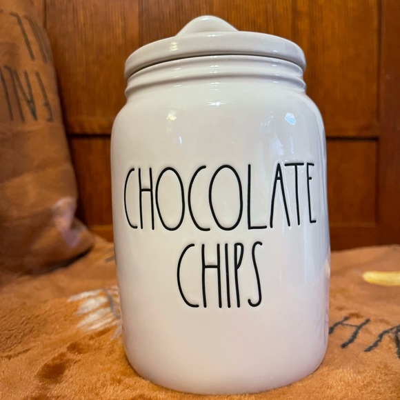 Kitchen Rae Dunn Chocolate Chips Canister Poshmark